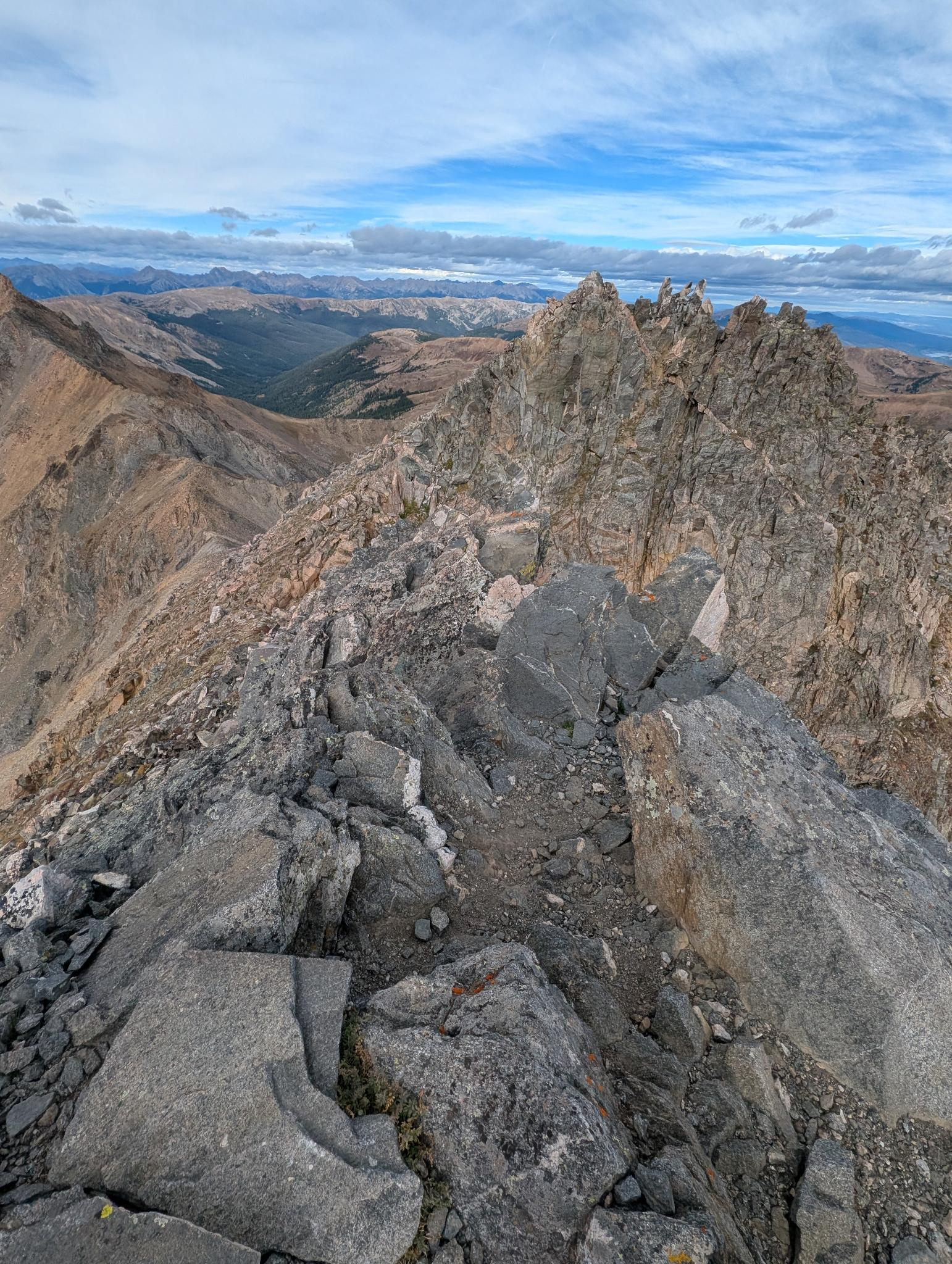 Top of First Summit Block